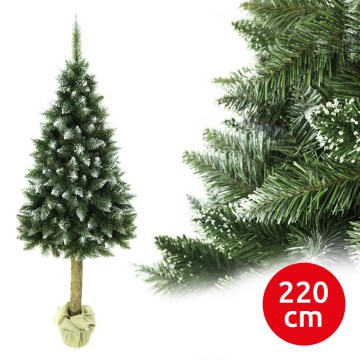 Julgran på stam 220 cm ädelgran