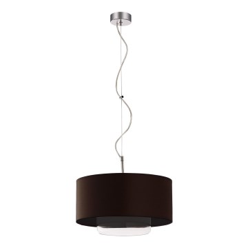 JUPITER 1118-AV1 - Hängande lampa AVEO 1xE27/60W wenge klar Reservglas