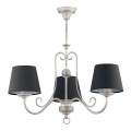 Jupiter 1158 - AK 3 - Hängande lampa ARKADA 3xE27/60W/230V
