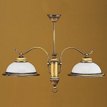 Jupiter 12 - OZ-2 - Taklampa Opalglas 2xE27/60W/230V