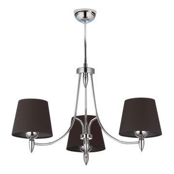 Jupiter 1254 - GX 3 - Hängande Ljuskrona GALAXY 3xE27/60W/230V