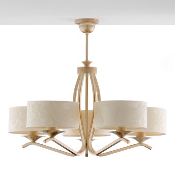 JUPITER 1275-KS5E - Taklampa med stång KASZMIR 5xE27/60W