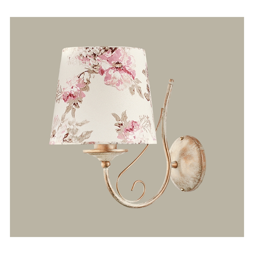 JUPITER 1285-SAK - Väggbelysning SARA 1xE27/60W