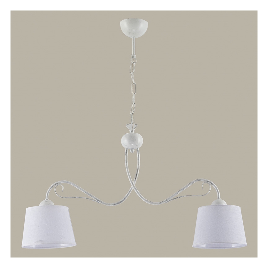 Jupiter 1344 - KM 2 B - Ljuskrona med kedja KAMELIA 2xE27/60W/230V