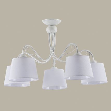 Jupiter 1350 - KM 5 PB - Taklampa KAMELIA 5xE27/60W/230V