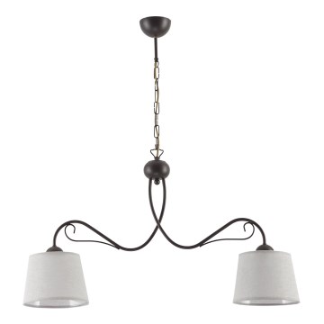 Jupiter 1360 - KM 2 V - Ljuskrona med kedja KAMELIA 2xE27/60W/230V