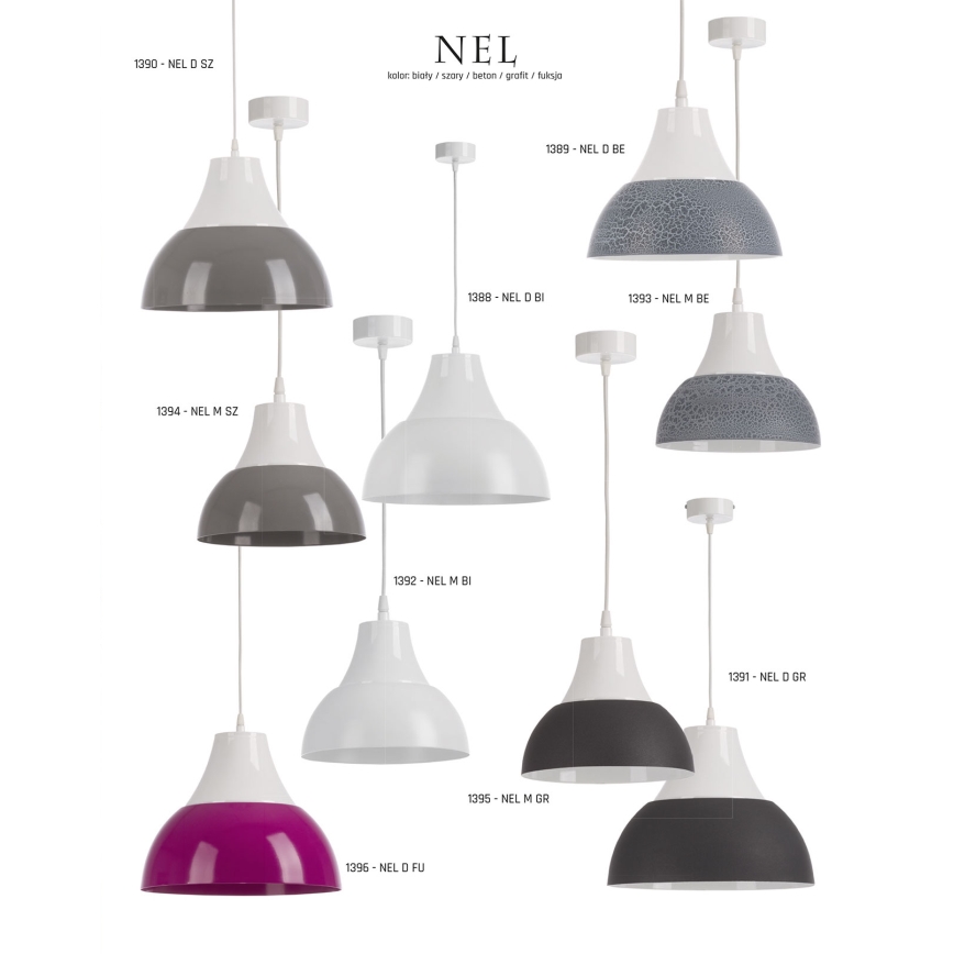 Jupiter 1397 - NEL NE M FU - Ljuskrona 1xE27/60W/230V