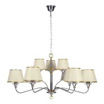 Jupiter 1410 - NESS NE 9 - Ljuskrona med kedja 9xE27/60W/230V