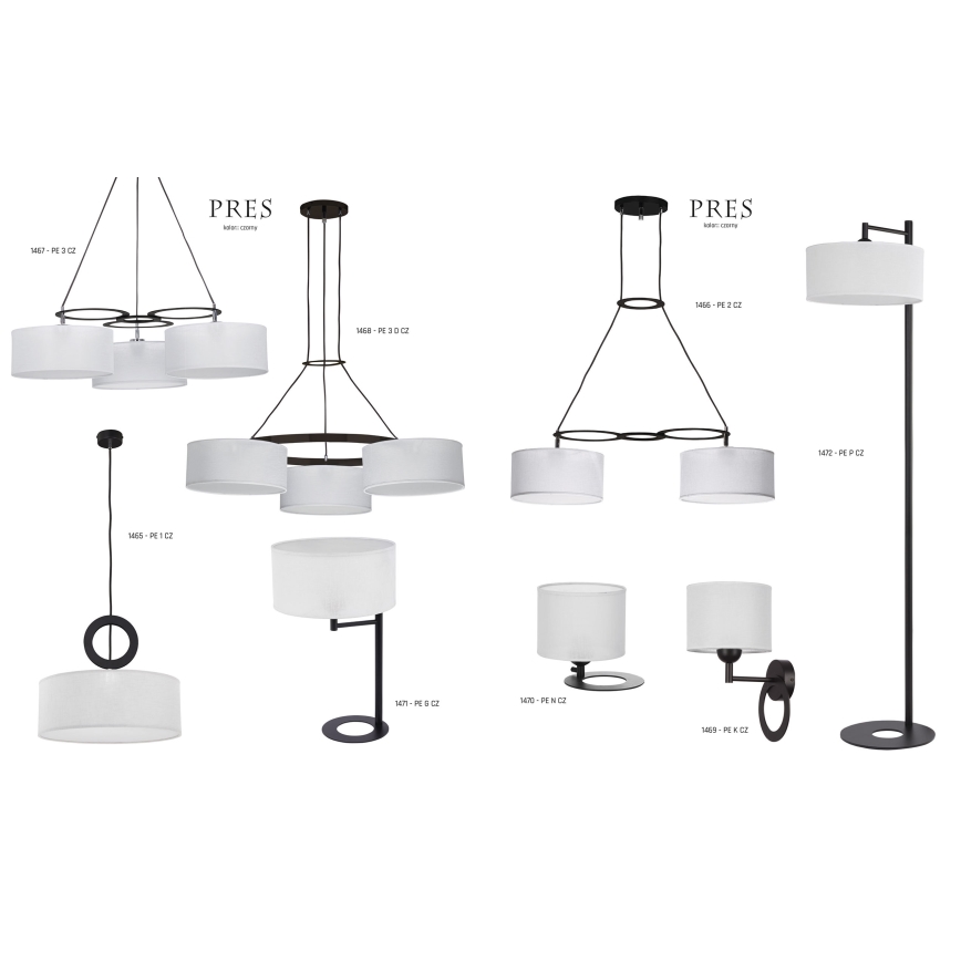 Jupiter 1469 - Väggbelysning PRES 1xE27/60W/230V