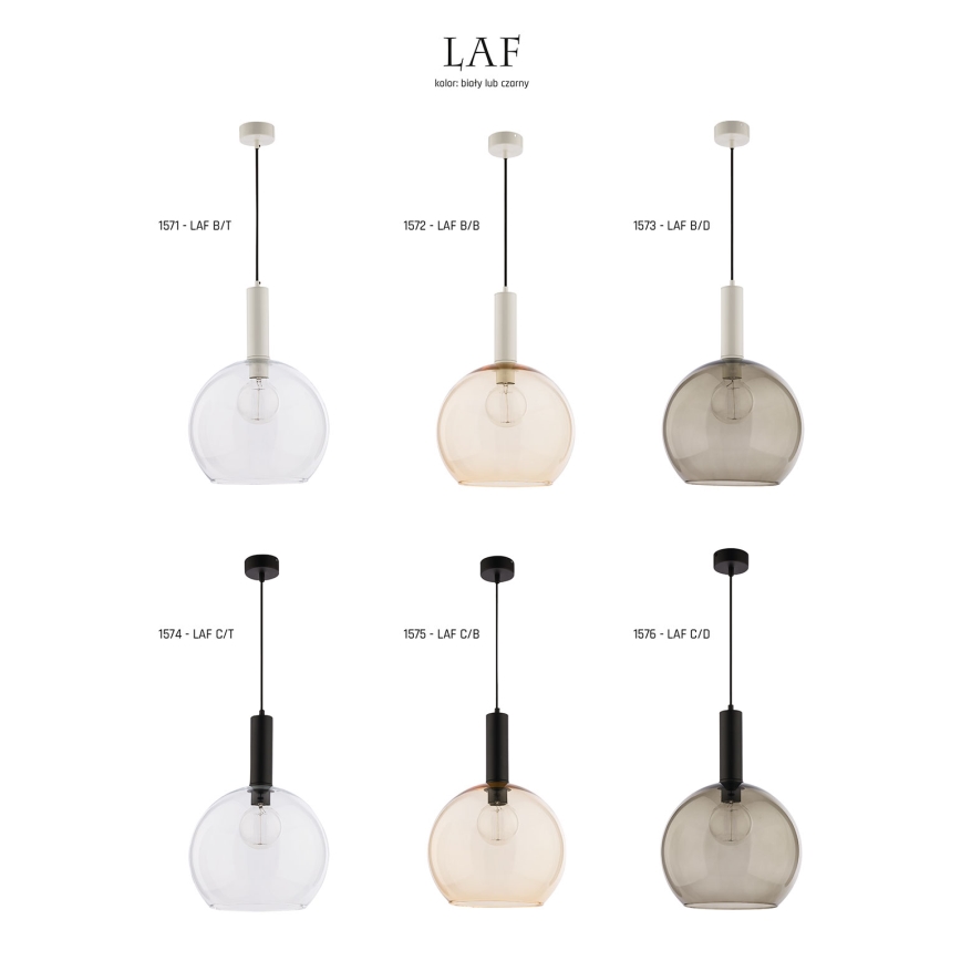 Jupiter 1573 - LAF B/D - Hängande lampa LAF E27/60W