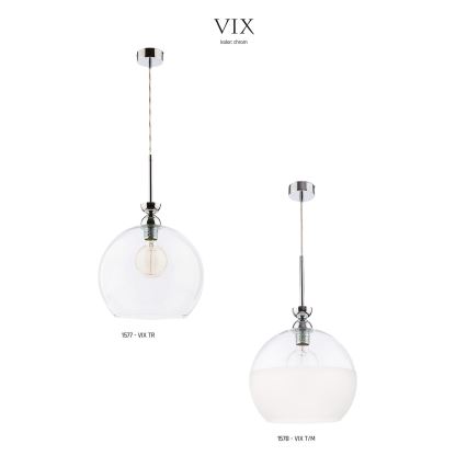 Jupiter 1577 - VIX TR - Hängande lampa VIX E27/60W