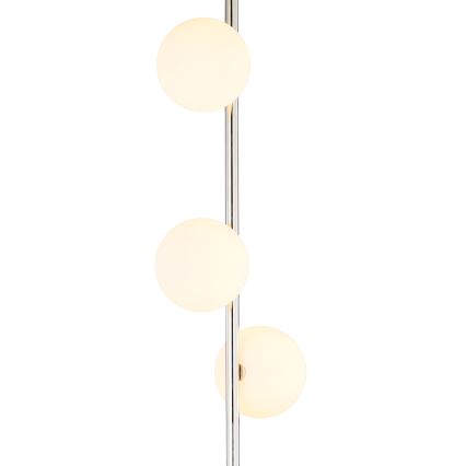 Jupiter 1939 - Golv lampa FEME 3xG9/40W/230V skinande krom