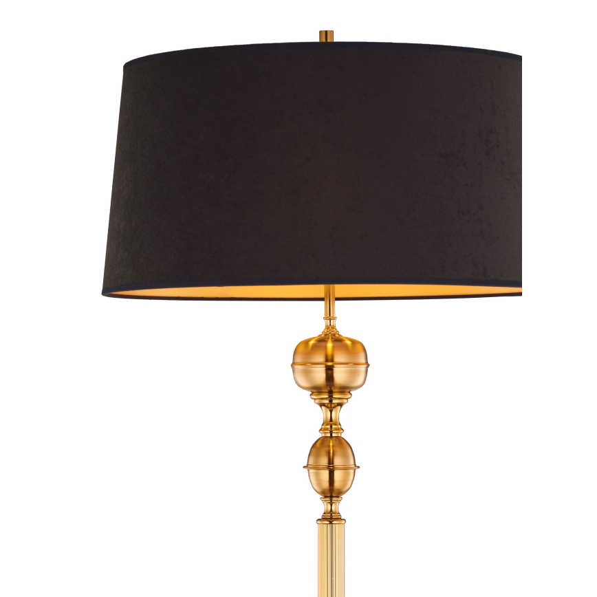 Jupiter 1955 - Golv lampa BATUMI 1xE27/40W/230V svart/mässing