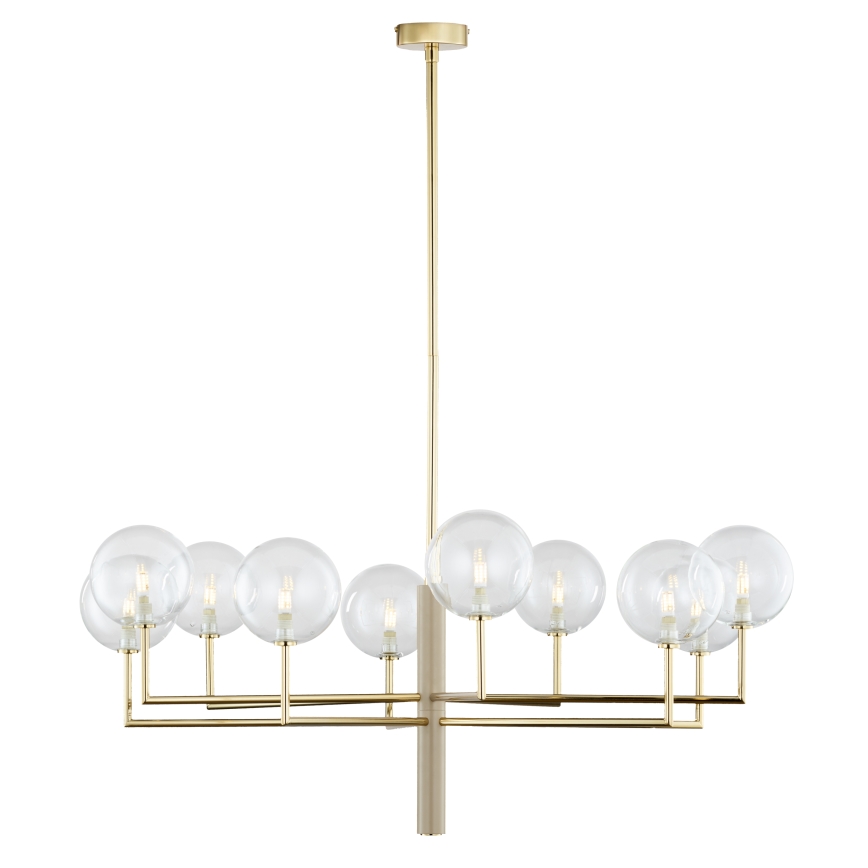 Jupiter 1976 - Pendelkrona FEME 10xG9/10W/230V guld