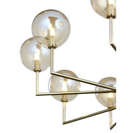 Jupiter 1977 - Pendelkrona FEME 10xG9/10W/230V guld/beige