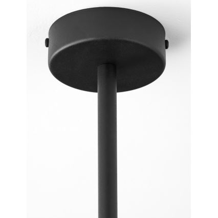 Jupiter 1997 - Pendelkrona MOKA 3xGU10/10W/230V + 3xG9/10W/230V svart/vit