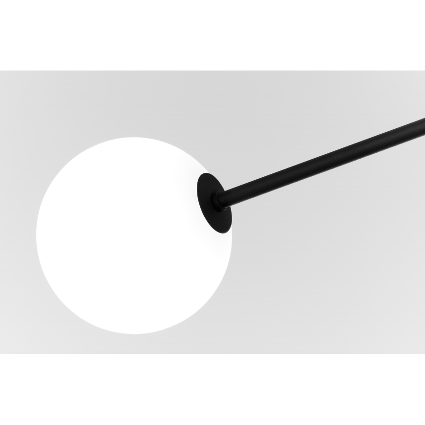 Jupiter 1998 - Pendelkrona MOKA 4xGU10/10W/230V + 4xG9/10W/230V svart/vit