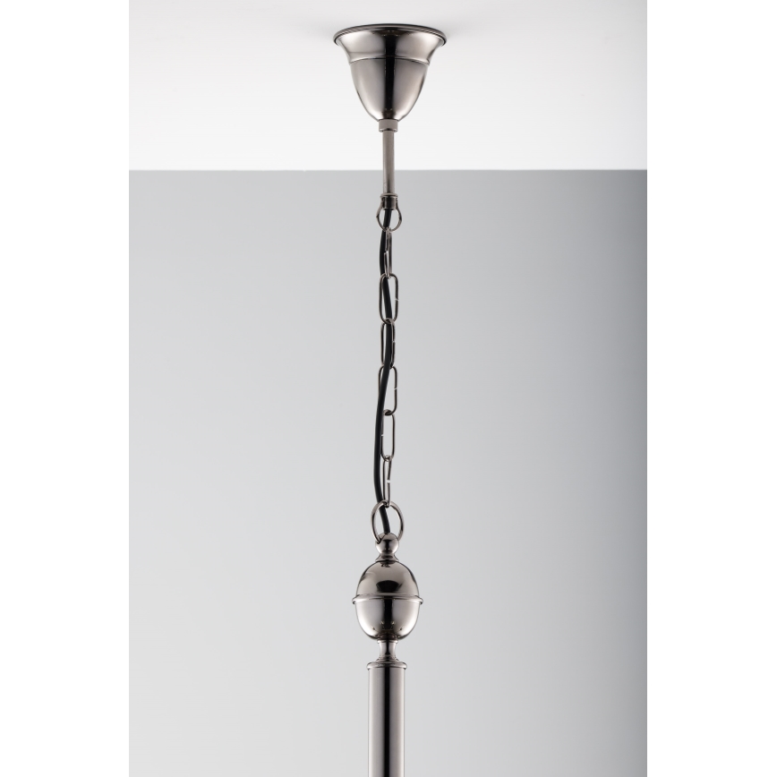 Jupiter 2022 - Ljuskrona på kedja BRILLANTE 6xG9/10W/230V skinande krom