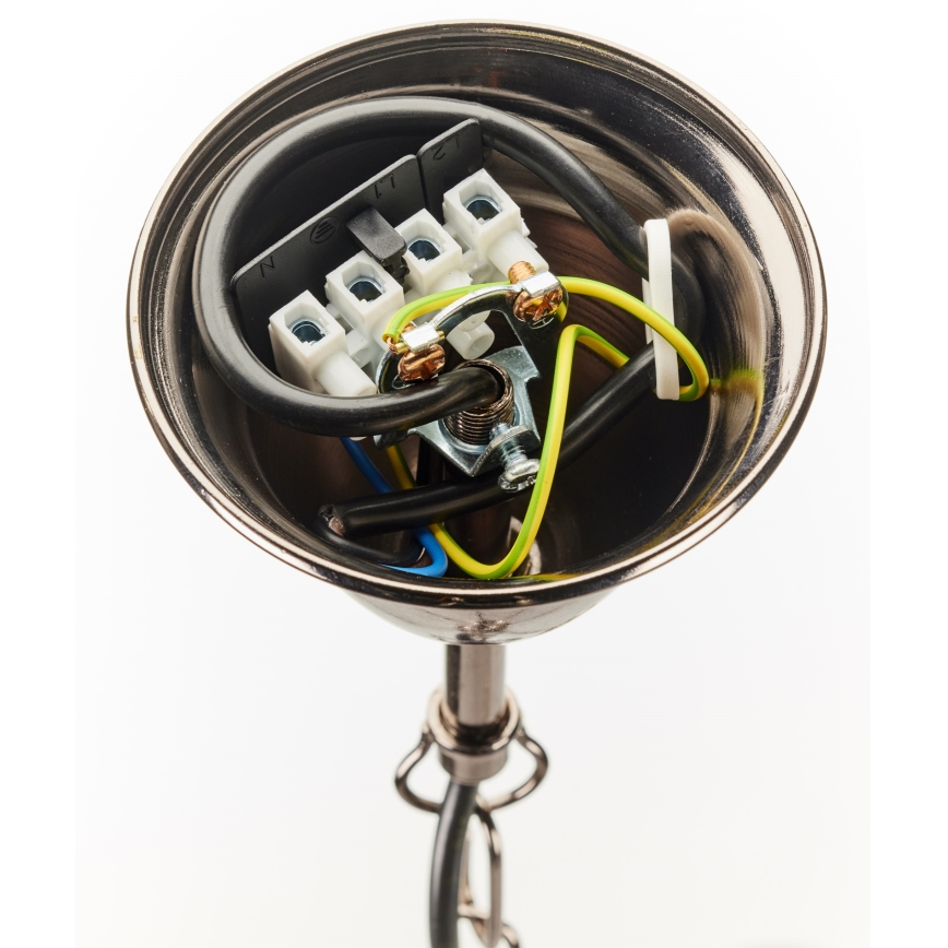 Jupiter 2022 - Ljuskrona på kedja BRILLANTE 6xG9/10W/230V skinande krom