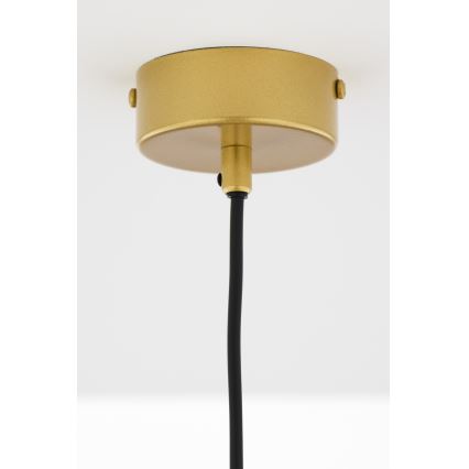 Jupiter 2042 - Ljuskrona med textilsladd IGON 1xE14/40W/230V guld