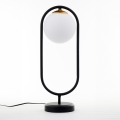 Jupiter 2044 - Bordslampa IGON 1xE14/40W/230V svart