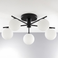 Jupiter 2049 - Ytmonterad taklampa PRATO 5xG9/14W/230V svart/vit