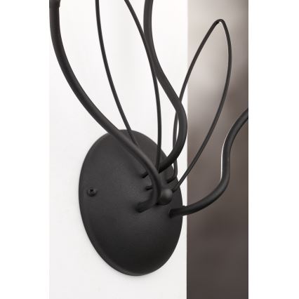 Jupiter 2059 - Vägglampa GLORIOSA 3xG9/14W/230V svart