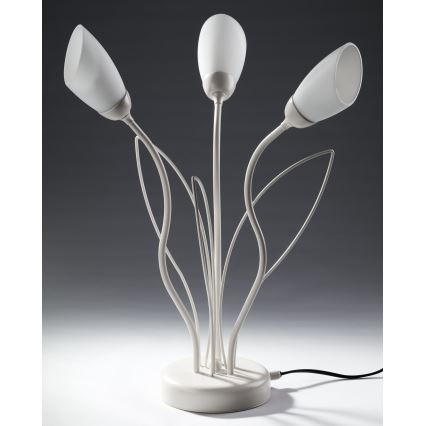 Jupiter 2060 - Bordslampa GLORIOSA 3xG9/14W/230V krämvit