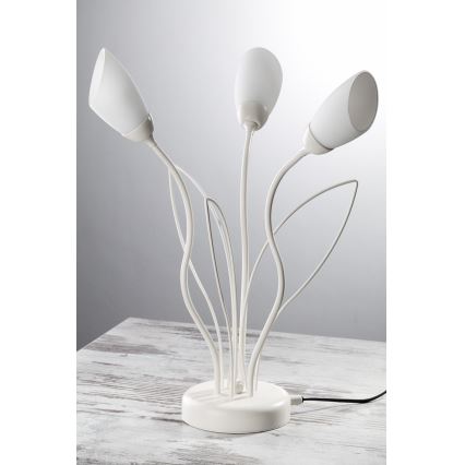 Jupiter 2060 - Bordslampa GLORIOSA 3xG9/14W/230V krämvit