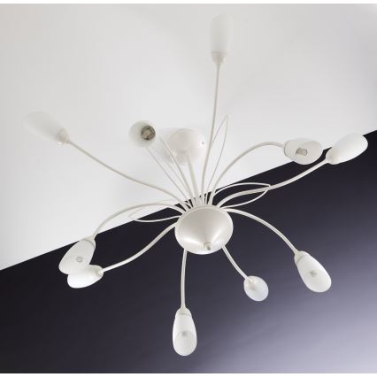 Jupiter 2061 - Taklampa på stång GLORIOSA 10xG9/14W/230V krämfärgad