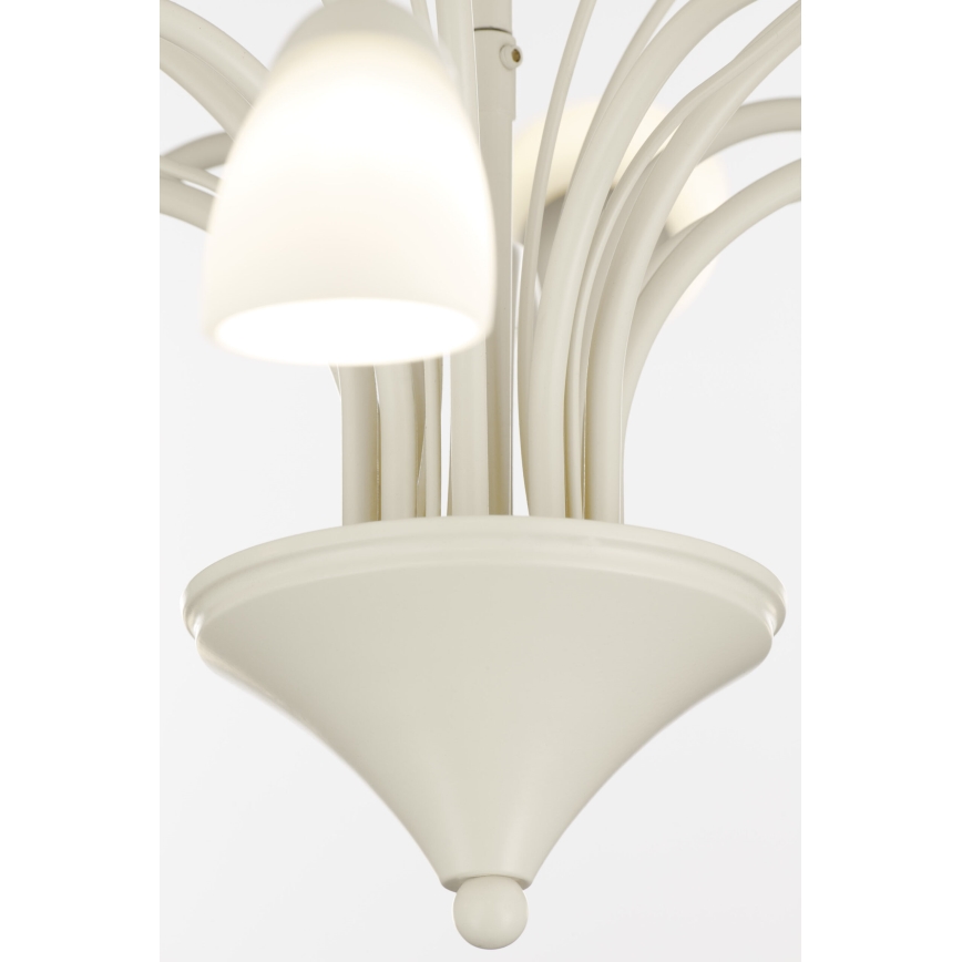 Jupiter 2061 - Taklampa på stång GLORIOSA 10xG9/14W/230V krämfärgad