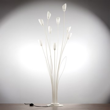 Jupiter 2063 - Golvlampa GLORIOSA 9xG9/14W/230V krämfärgad