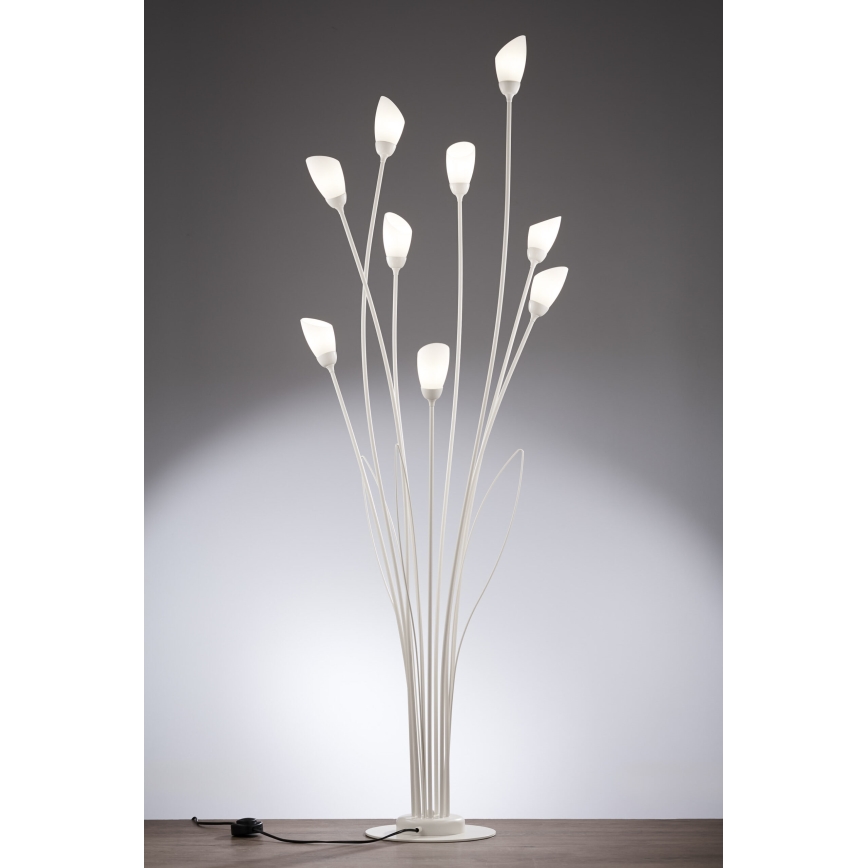 Jupiter 2063 - Golvlampa GLORIOSA 9xG9/14W/230V krämfärgad