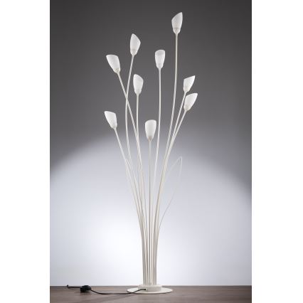 Jupiter 2063 - Golvlampa GLORIOSA 9xG9/14W/230V krämfärgad