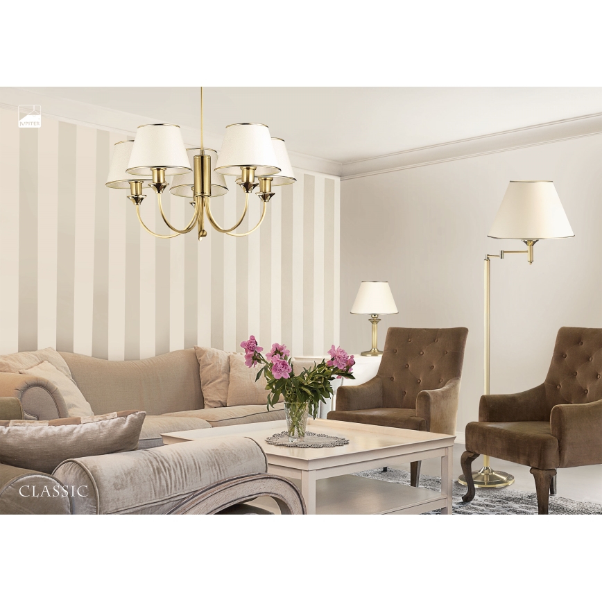 Jupiter 207-CL P L - Golvlampa CLASSIC 1xE27/60W/230V