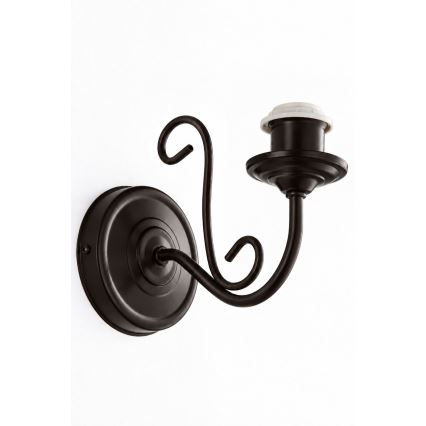 Jupiter 2189 - Vägglampa ARKADA 1xE27/15W/230V svart/vit