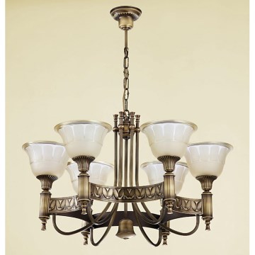 Jupiter 791 - FR 6 - Hängande Ljuskrona  FRYDERYK 6xE27/60W/230V