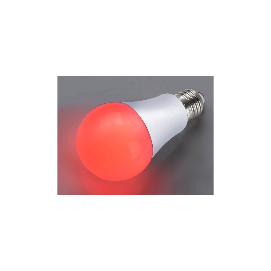 JUST LIGHT. 08132-14 - LED glödlampa LILUCO E27/4W/230V röd