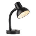 JUST LIGHT. 11080-18 - Flexibel bordslampa FLEXI 1xE27/25W/230V svart