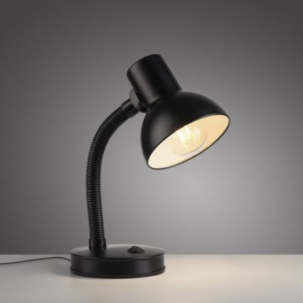 JUST LIGHT. 11080-18 - Flexibel bordslampa FLEXI 1xE27/25W/230V svart