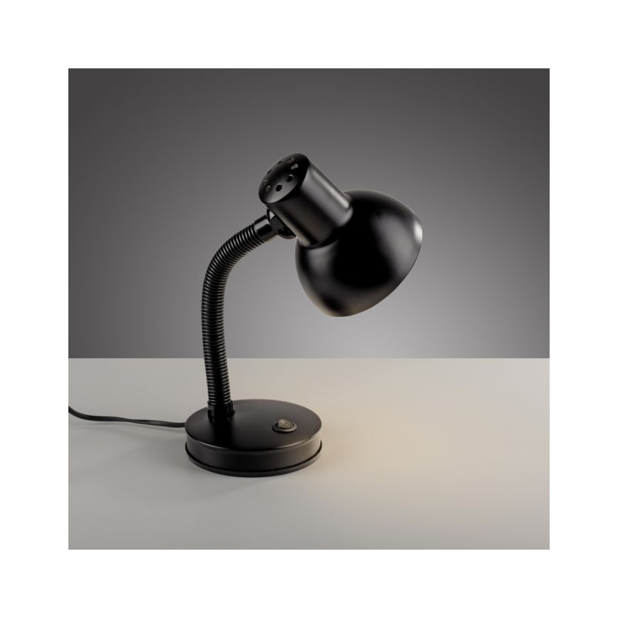 JUST LIGHT. 11080-18 - Flexibel bordslampa FLEXI 1xE27/25W/230V svart