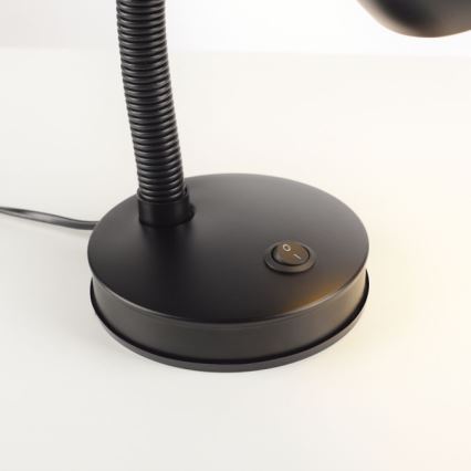 JUST LIGHT. 11080-18 - Flexibel bordslampa FLEXI 1xE27/25W/230V svart