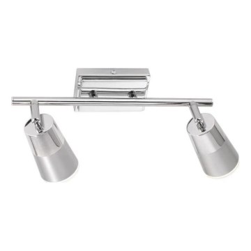 JUST LIGHT. 11229-17 - LED spotlight DALLI 2xLED/3,5W/230V skinande krom