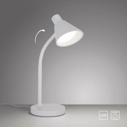 JUST LIGHT. 11248-16 - Flexibel LED-bordslampa PIXIE LED/4,5W/230V vit