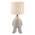 JUST LIGHT. 14191-39 - Bordslampa TED 1xE27/25W/230V beige