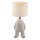 JUST LIGHT. 14191-39 - Bordslampa TED 1xE27/25W/230V beige