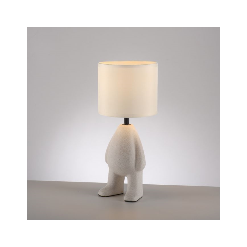 JUST LIGHT. 14191-39 - Bordslampa TED 1xE27/25W/230V beige