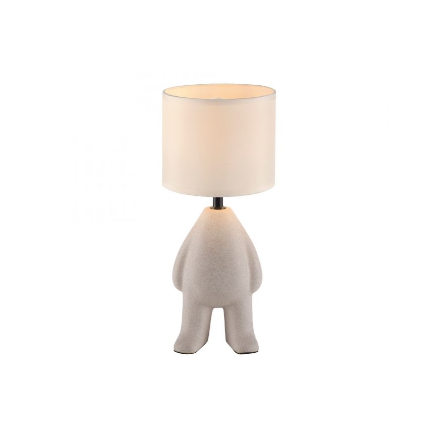 JUST LIGHT. 14191-39 - Bordslampa TED 1xE27/25W/230V beige