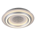 JUST LIGHT. 15089-21 - LED-taklampa CICHIO LED/36W/230V Ø 40 cm matt krom