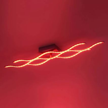 JUST LIGHT. 16266-55 - LED RGB dimbar taklampa LOLA WAVE LED/30W/230V 2700-5000K + fjärrkontroll